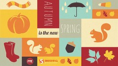 Autumn spring Typography minimalistic Quotes Smashing magazine