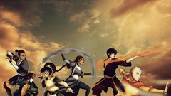 Avatar: The Last Airbender Aang Katara Prince Zuko Toph Beifong