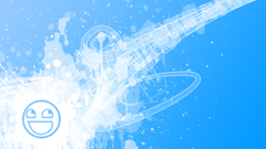 Awesome face abstract