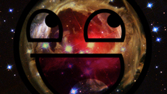 Awesome Face outer space