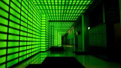 Awesome Green architecture lights