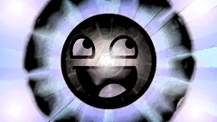 Awesome smile widescreen monochrome