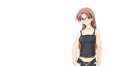 Azumanga daioh meganekko white