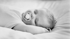 Baby grayscale pacifier