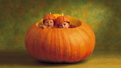 Baby pumpkins children