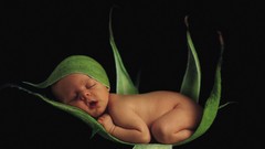 Baby sleeping birth by sleep