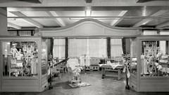 Baby vintage monochrome USA Stores historic