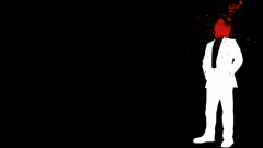 Background abstract blood negative