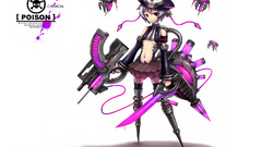 Background Anime girls weapons