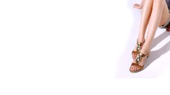 Background girl legs Women