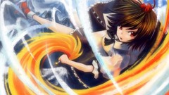 Backgrounds brunettes short hair touhou shameimaru aya video 