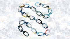 Backgrounds chains digital art