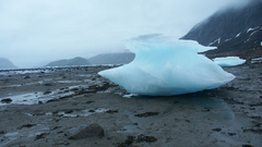 Baffin stranded iceberg high