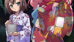 Baka to test to shoukanjuu himeji mizuki kinoshita hideyoshi 