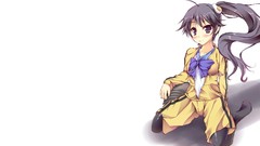 Bakemonogatari monogatari-series Simple Background Araragi 