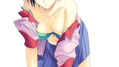 Bakemonogatari open shirt Simple