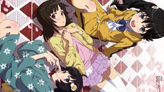 Bakemonogatari sengoku nadeko araragi karen nisemonogatari 