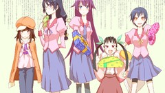 Bakemonogatari sengoku nadeko hanekawa