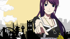 Bakemonogatari senjougahara hitagi anime