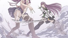 Bakemonogatari senjougahara hitagi highschool of the dead