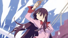 Bakemonogatari senjougahara hitagi monogatari-series 