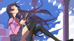 Bakemonogatari senjougahara hitagi monogatari-series 