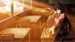 Bakemonogatari senjougahara hitagi monogatari-series 