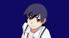 Bakemonogatari Simple Background kanbaru