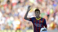 Balls Brazil soccer FC Barcelona Neymar JR