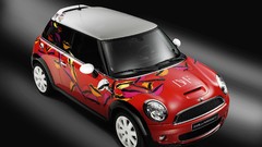 Balls cars front Mini Cooper