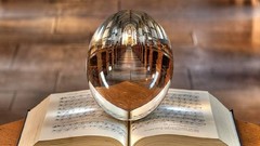 Balls crystals desks mirrors