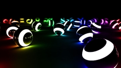 Balls glow