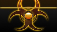 Balls lights colors 3d radioactive