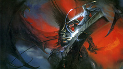 Balrog Gandalf J. R. R. Tolkien the lord of the rings wizard