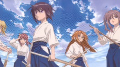 Bamboo blade anime girls