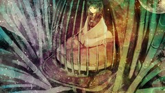Bamboo dress cage touhou houraisan kaguya