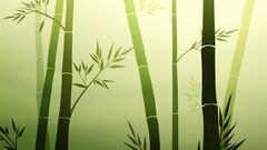 bamboo Green vector Simple Background artwork Trees Plants