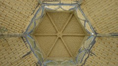 Bamboo Roof ceiling Rio de Janeiro Brazil chinese style vista 