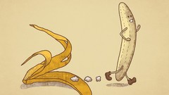 Bananas funny illustrations