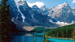 Banff national park nature