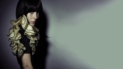 Bangs black hair saoirse ronan