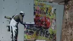 Banksy street art