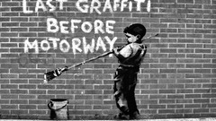 Banksy street art