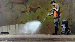Banksy street art