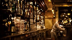 Bar drinks bottles indoors pub