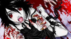 Bare shoulders Anime brunettes