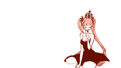 Bare shoulders dress One