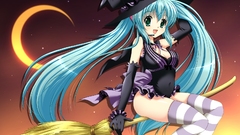 Bare shoulders vocaloid hatsune