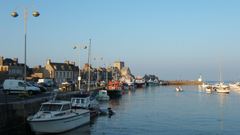 Barfleur port soir high