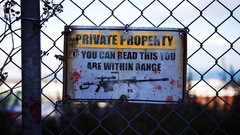 Barret M82A1 fences blood